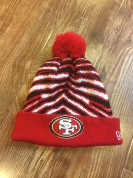 NE 正品 NFL  SF 49人 球队 毛线帽  冷帽