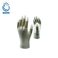 showa手套 劳保手套 涂层透气手套 抗静电手套 电子工业手套A0161