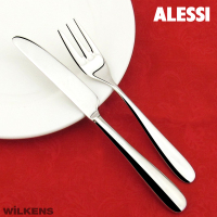 意大利Alessi经典设计不锈钢刀叉 甜品叉甜品刀 蛋糕叉 儿童刀叉