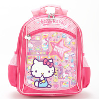 正品HelloKitty凯蒂猫儿童小学生1-3年级女生可爱双肩背包粉色