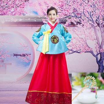大长今古装朝鲜族服装女少数民族舞蹈服韩国传统韩服演出服女特价