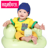 宝宝充气沙发婴儿学坐椅安全加厚便携式靠背餐椅折叠多功能座椅垫
