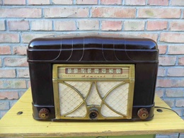 40年代美国海军上将电子管收音机加唱机