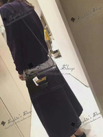 海外专柜正品代购16秋冬女Loewe Barcelona 三角标真皮单肩斜挎包