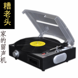 华携 黑胶LP唱片机 电唱机 留声机 卡带磁带机 自带音响顺丰包邮