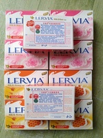印尼原装进口乐维亚Lervia牛奶蜂蜜5块+牛奶玫瑰5块美容香皂包邮