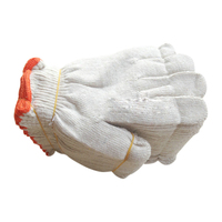 线手套 劳保批发包邮 工地工作耐磨耐用 棉纱白手套防护手套