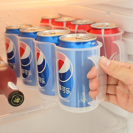创意冰箱收纳整理置物架子  可乐瓶子啤酒饮料罐架子