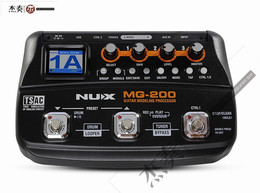 【杰奏乐器】NUX小天使MG-200电吉他综合效果器带显示屏热销推荐