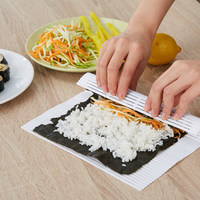 寿司工具套装 寿司卷帘竹帘紫菜包饭工具海苔寿司塑料竹卷帘模具