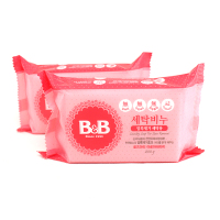 韩国进口保宁b&b婴幼儿洗衣皂香皂纯天然迷迭香型杀菌正品200g/块