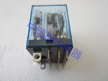 小型电磁 中间继电器LY4NJ_LY4N-J AC220V DC24V 10A 14脚 银点