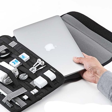 新品包邮13寸笔记本电脑MacBook Air旅行 出差 弹性 内胆 收纳包