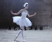 新款芭蕾舞裙成人舞蹈裙纱裙白蓬蓬天鹅湖专业体操演出表演比赛服