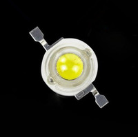 高亮大功率led灯珠灯泡1W/3W进口芯片白光暖光led球泡灯筒灯配件