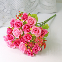 雅典玫瑰钻石玫瑰仿真花特价单只单支拍摄摄影道具假花娟花塑料花