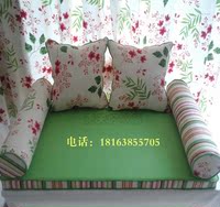 纯色棉帆布订做海绵垫定做加厚海绵沙发垫飘窗垫窗台榻榻米垫床垫