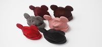 春秋冬季新款宝宝帽子0-3-6-12个月1-3岁儿童帽子婴儿帽子护耳帽