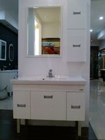 惠达浴室柜纯白色落地式浴室柜卫浴柜HDFL079B-01