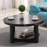 简约现代圆形茶几桌客厅沙发边几角几小户型咖啡桌茶桌小圆桌