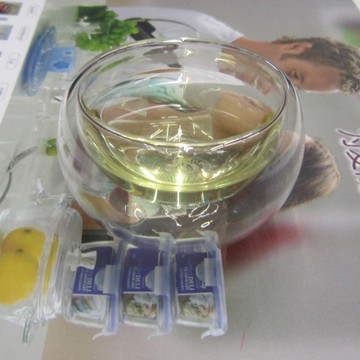台湾精品双层隔热小茶杯 功夫茶杯 耐高温纯手工 泡茶茶具 品茗杯