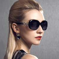 2015正品梵妮莎女款太阳镜时尚偏光镜 长方圆脸潮人墨镜防紫外线