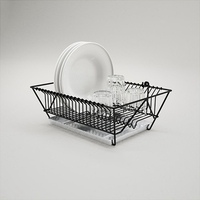 宜家IKEA芬托 餐具滤干架厨房置物架滤碗沥水碟盘筷子刀叉架