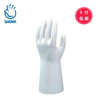 进口SHOWA 贴手洗碗家务手套 PVC橡胶手套 灵巧小手 小孩儿童手套