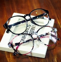 复古黑框眼镜框时尚男女韩版潮人防辐射平光眼镜架潮流款框架眼镜
