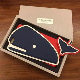 高档质量thom browne鲸鱼苹果6s手机壳iPhone6plus保护套皮套新款