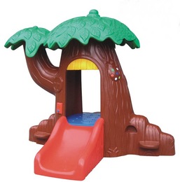 魔术树滑梯 幼儿园玩具室内外中小型玩具屋小房子滑梯