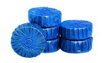 50枚清香型蓝泡泡洁厕灵厕所马桶清洁剂洁厕宝洗卫生间除垢除臭块