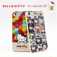 道瑞x-doria Hello kitty叠彩凯蒂iPhone5手机壳 苹果5S保护套