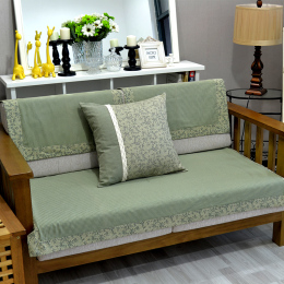 特价美式沙发坐垫双层沙发垫沙发巾沙发垫沙发套夏可定做美式乡村