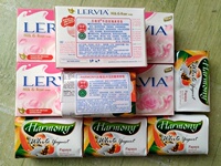 印尼原装进口乐维亚Lervia木瓜奶酪5块+牛奶玫瑰5块美容香皂包邮
