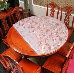 1.4米进口环保圆桌布透明pvc水晶板桌布塑料软质玻璃加厚圆桌台布
