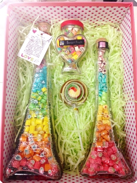 sweetrush澳洲手工糖candy 水果糖创意瓶装彩色糖果礼盒 生日礼物