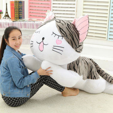 个性创意超大布娃娃加菲猫毛绒玩具猫咪起司猫抱枕公仔可爱潮女孩