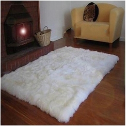 澳洲纯羊毛地毯/卧室羊毛垫羊毛沙发垫老板椅垫飘窗垫可定做尺寸