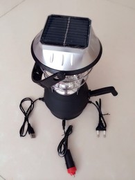 太阳能野营灯 户外野营灯露营灯帐篷灯手机可充电 多功能充电