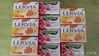 印尼原装进口乐维亚Lervia树莓5块+牛奶蜂蜜5块美容香皂包邮