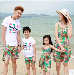 童装2015夏季韩版女童无袖露肩雪纺碎花沙滩裙波西米亚裙吊带长裙