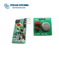 itead arduino 433 mHz无线通信模块 发射端+MCU解码接收端套件