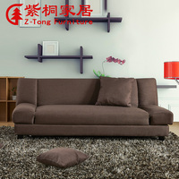 紫桐 沙发床布艺沙发双人懒人沙发床 客厅小户型折叠小沙发1.8米