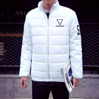 冬装新款棉服潮学生棉衣青少年韩版修身棉袄大码流行男装加厚外套