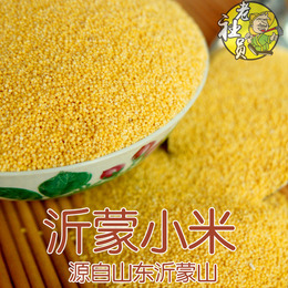 沂蒙山农家有机黄小米2015新小米 天然月子米无污染宝宝米 500克