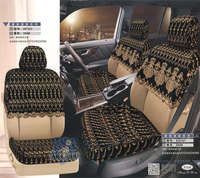 纯棉刺绣半截座套圣奇雄汽车座套定做适用于汉兰达A6LQ5新奇骏