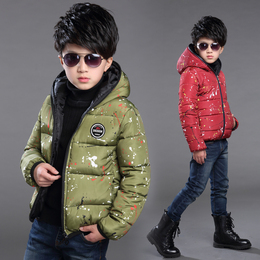 童装冬装2015新款男童棉衣外套短款韩版中大童儿童棉服加厚棉袄潮