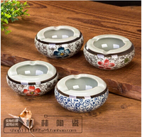 特价 日式和风 实用陶瓷烟灰缸 创意个性送人欧式复古烟缸礼品