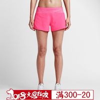 Nike/耐克运动裤夏款防走光女子粉色跑步训练运动短裤719583-639